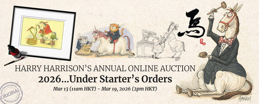 HARRY HARRISON’S ONLINE AUCTION 2026: UNDER STARTER’S ORDERS