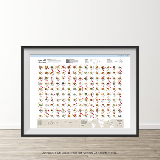 Infographics - A world of tastes