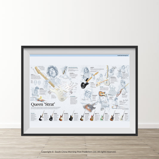 Infographics - Queen 'Strat'