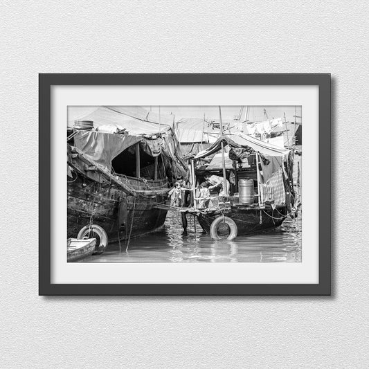 Limited Edition Prints - #018 Between Sampans